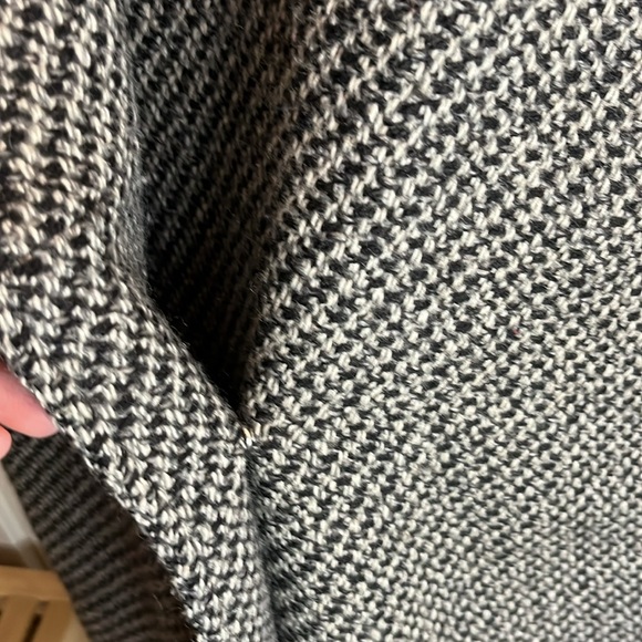 Xception Vintage Canadian made oversized L XL wool blend coat tweed - Picture 8 of 16